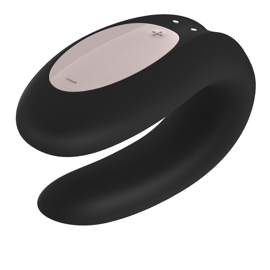 SATISFYER - DOPPIA GIOIA CON APP NERO