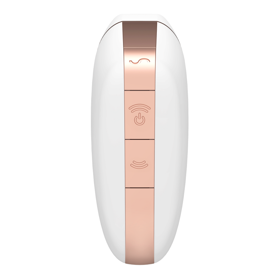 SATISFYER - LOVE TRIANGLE AIR PULSE STIMULATOR &amp; VIBRATOR SCHWARZ