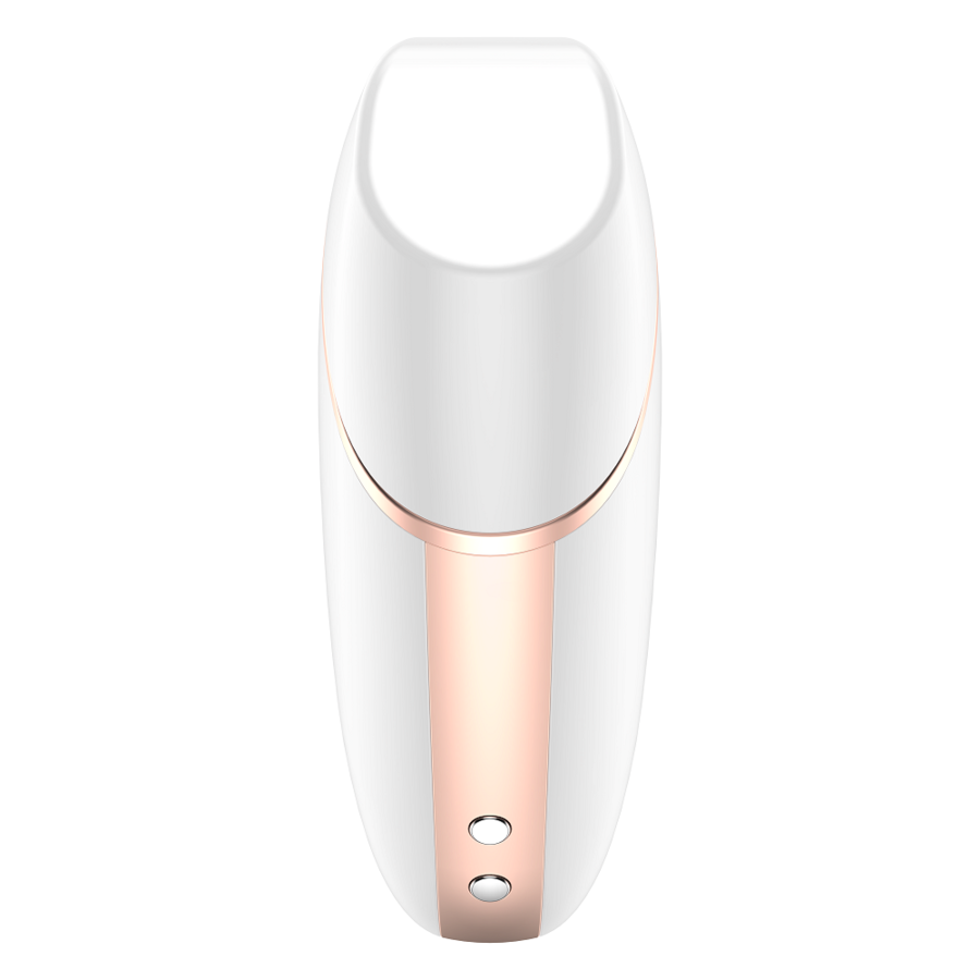 SATISFYER - STIMOLATORE E VIBRATORE A TRIANGOLO D'AMORE CON IMPULSI D'ARIA NERO