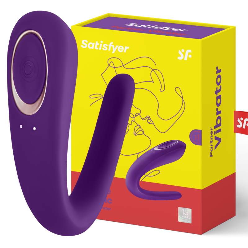 SATISFYER - PARTNERSPIELZEUG-VIBRATOR, DER BEIDE PARTNER STIMULIERT