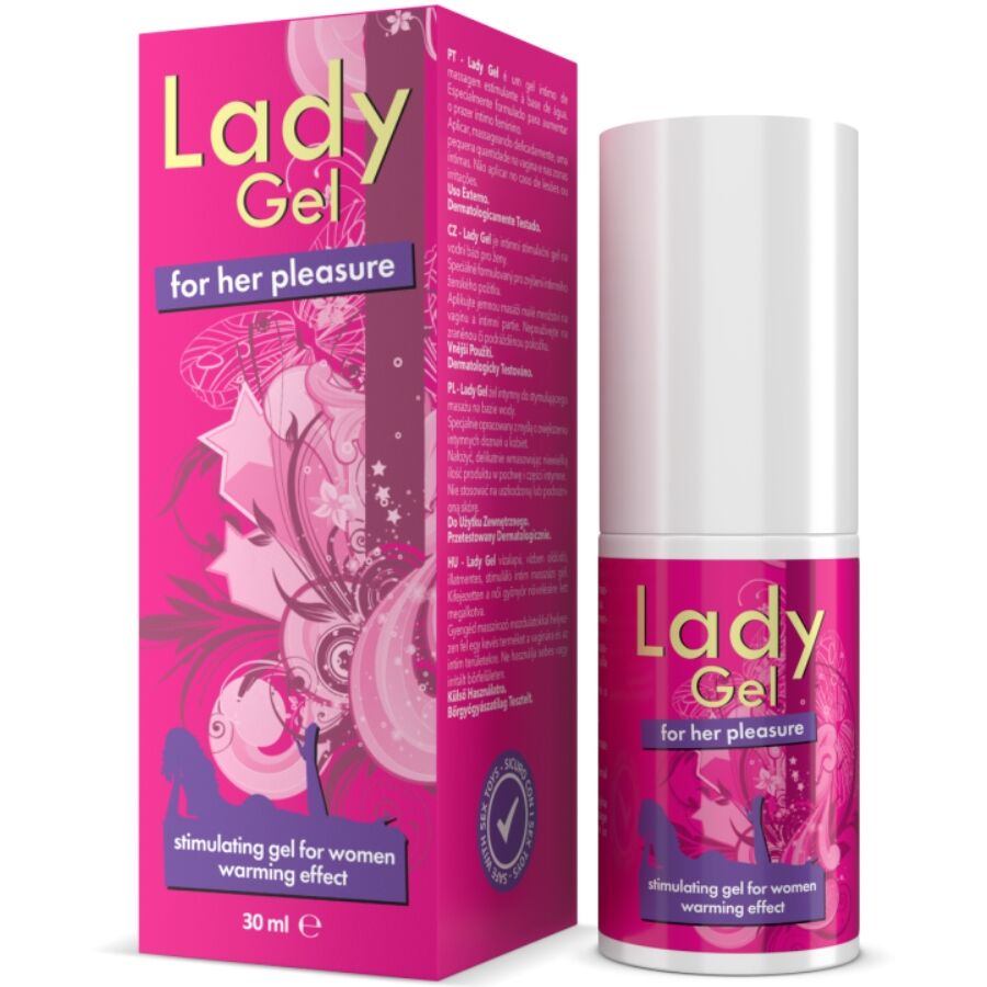 INTIMATELINE - LADY GEL PER IL PIACERE GER GEL STIMOLANTE CON EFFETTO CALORE ELLA 30 ML