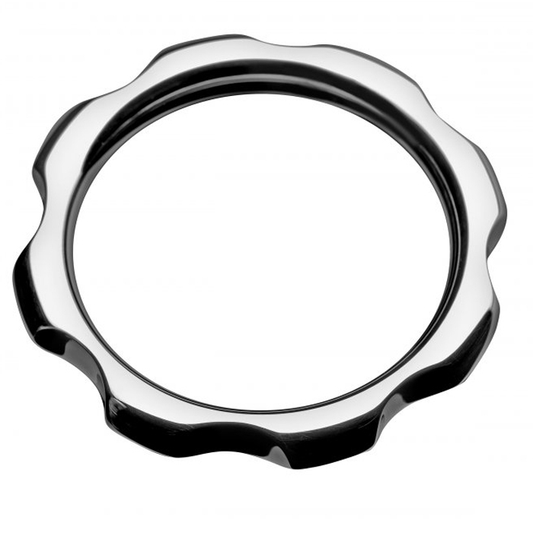 METAL HARD - METAL TORQUE RING FOR PENIS AND TESTICLES 45MM