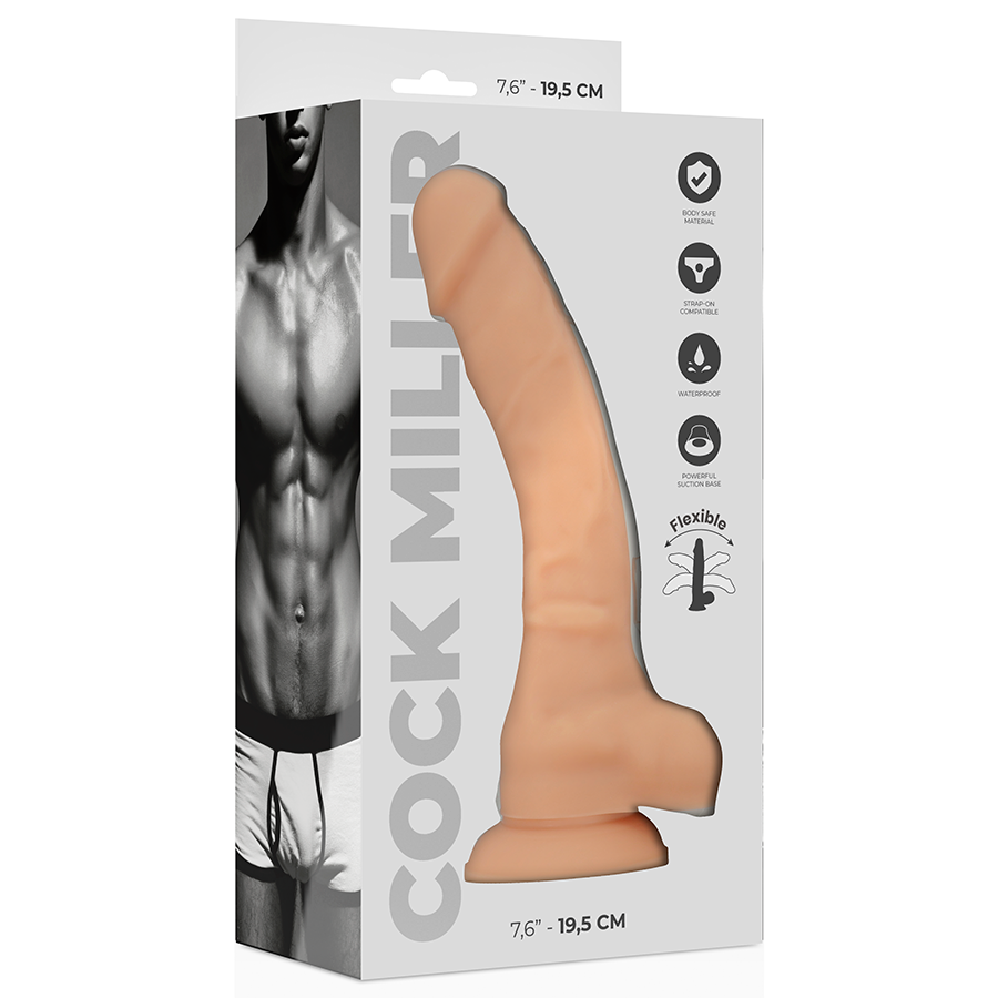 COCK MILLER - SILICONE DENSITY ARTICOLABILE COCKSIL 19,5 CM