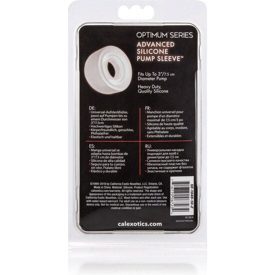 CALEXOTICS - ADV SILIKONPUMPENHÜLSE TRANSPARENT
