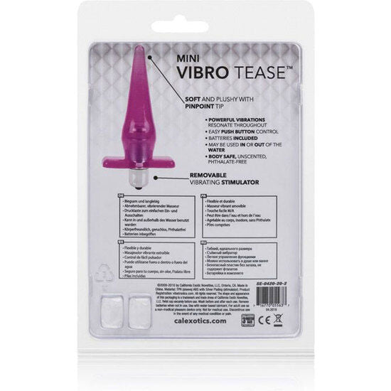 CALEXOTICS - MINI VIBRO TEASE PINK