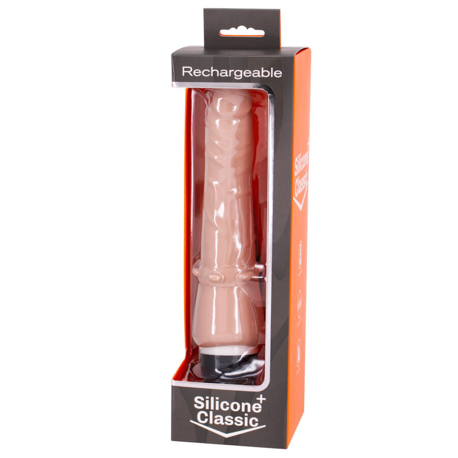 SEVEN CREATIONS - NATÜRLICHER WIEDERAUFLADBARER VIBRATOR 7V 20 CM