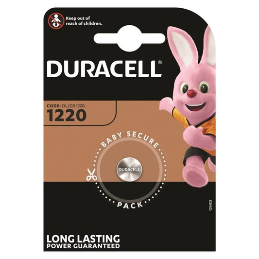 DURACELL - BATTERIA BOTTONE LITIO CR1220 3V 1UNITÀ