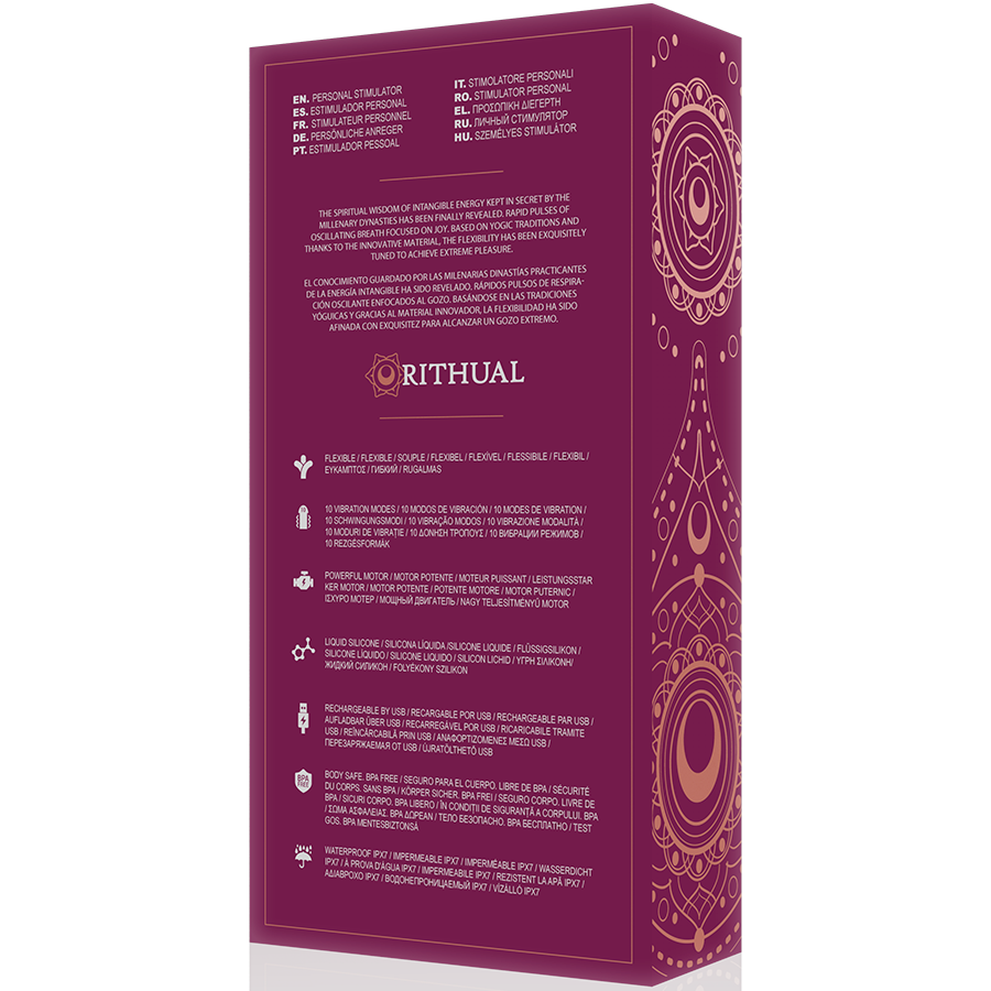 RITHUAL - ORCHIDEA STIMOLATORE RICARICABILE DEL PUNTO G KRIYA