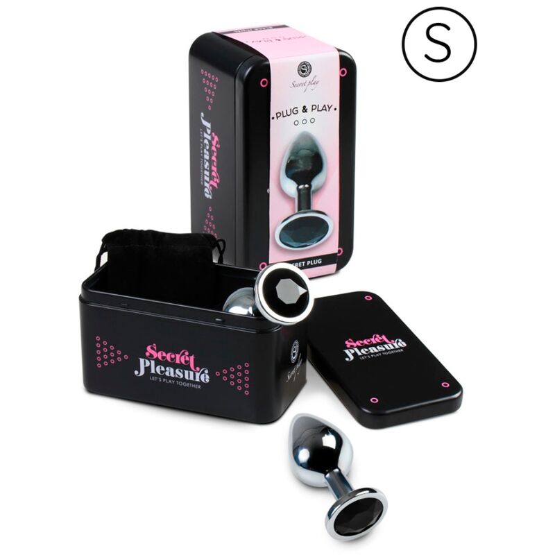 SECRETPLAY - ANAL PLUG SCHWARZ S