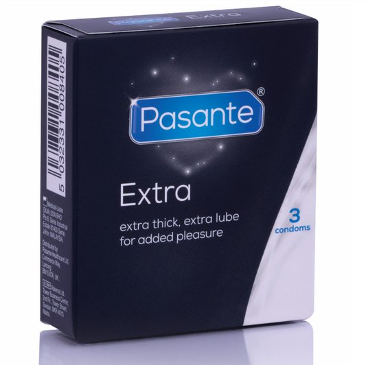 PASANTE - EXTRA KONDOM EXTRA DICK 3 EINHEITEN