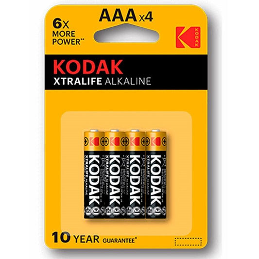 KODAK - XTRALIFE ALKALISCHE BATTERIE AAA LR03 BLISTER * 4