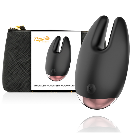 COQUETTE CHIC DESIRE - STIMOLATORE CLITORIDEO NERO / ORO