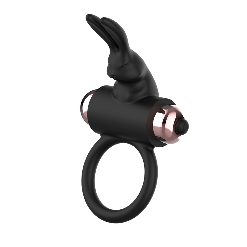 COQUETTE CHIC DESIRE - ANELLO PER IL PENE CON VIBRATORE NERO/ORO