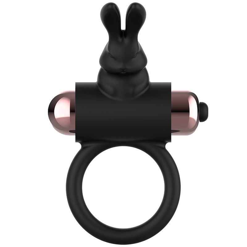 COQUETTE CHIC DESIRE - ANELLO PER IL PENE CON VIBRATORE NERO/ORO