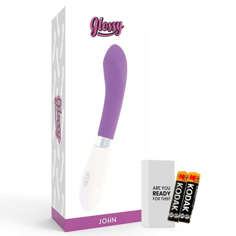 GLOSSY - JOHN VIBRATOR PURPLE