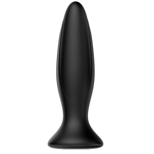 MR PLAY - RECHARGEABLE BLACK VIBRATOR ANAL PLUG