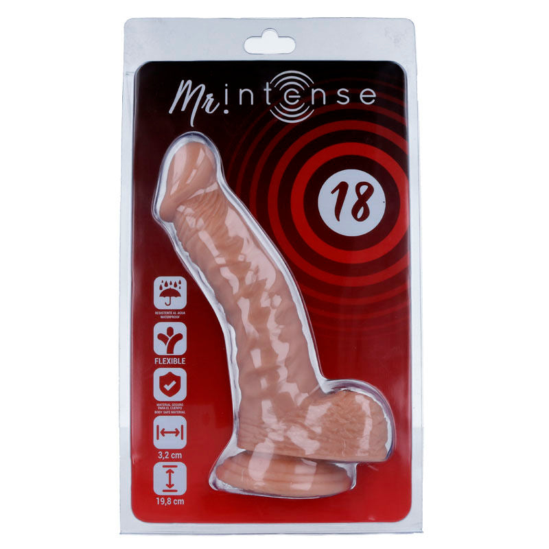 MR INTENSE - 18 REALISTISCHER SCHWANZ 19,8 CM -O- 3,2 CM