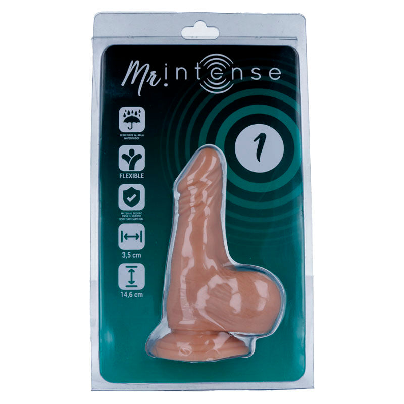 MR INTENSE - 1 REALISTIC COCK 14.6 CM -O- 3.5 CM