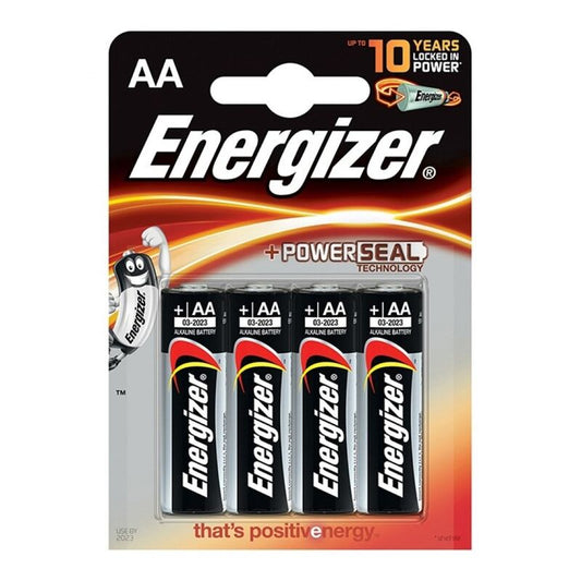 ENERGIZER - ALKALISCHE POWERBATTERIE AA LR6 *4