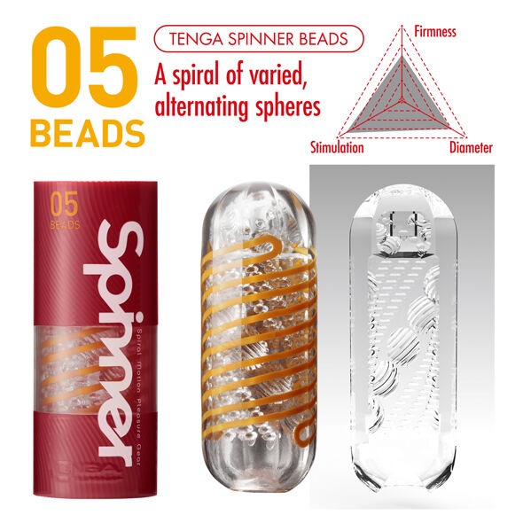TENGA - SPINNER-MASTURBADOR-PERLEN