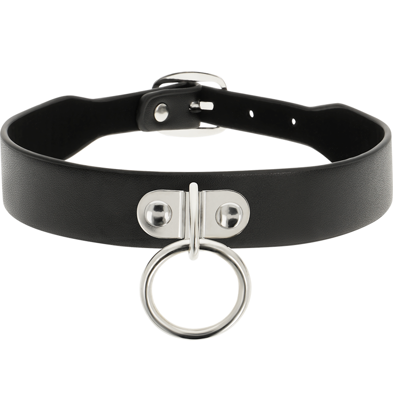 COQUETTE CHIC DESIRE - VEGANE LEDERHALSKETTE FRAU FETISCH ACCESSOIRE