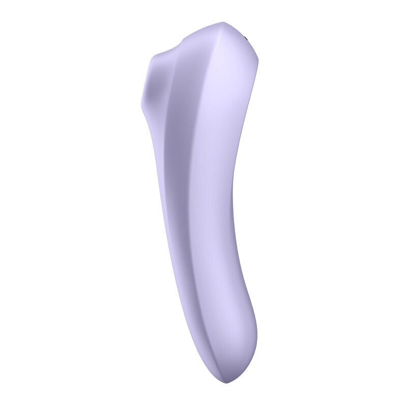 SATISFYER - VIBRATORE DUAL PLEASURE AIR PULSE MALVA