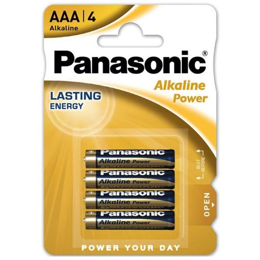 PANASONIC - BRONZEBATTERIE AAA LR03 4U