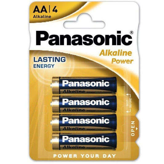 PANASONIC - BRONZEBATTERIE AA LR6 4U