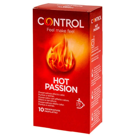 CONTROLLO - HOT PASSION EFFETTO RISCALDANTE 10 UNITÀ