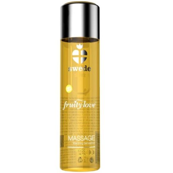 SWEDE - FRUITY LOVE WÄRMEFFEKT MASSAGEÖL TROPISCH FRUCHTIG MIT HONIG 60 ML