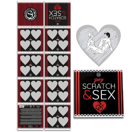 SECRETPLAY - GIOCO DI COPPIE GAY SCRATCH &amp; SEX (ES/EN/FR/PT/DE)