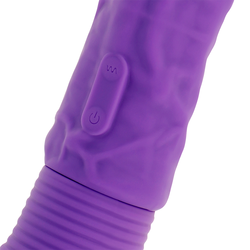 OHMAMA - REALISTISCHER SILIKONDILDO MIT 8 GESCHWINDIGKEITEN