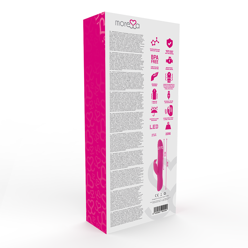 MORESSA - SOMER PREMIUM VIBRATOR WITH MULTIPLE ROTATION