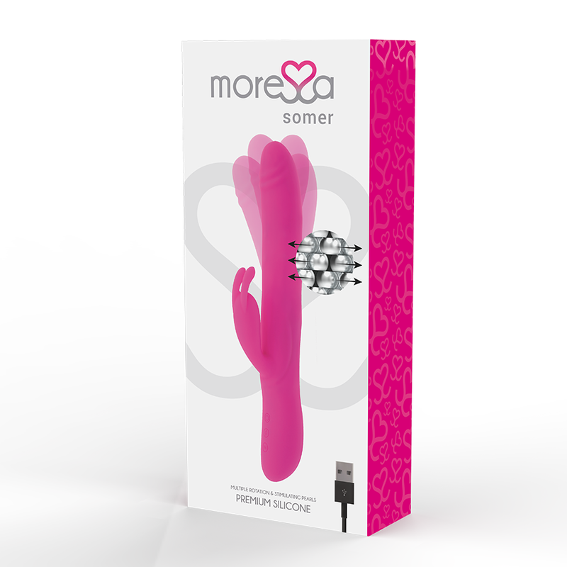 MORESSA - SOMER PREMIUM VIBRATOR MIT MEHRFACHER ROTATION