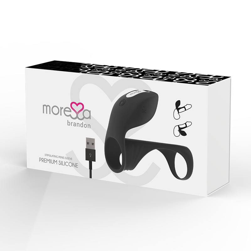 MORESSA - BRANDON ANELLO VIBRATORE CON COPERTURA