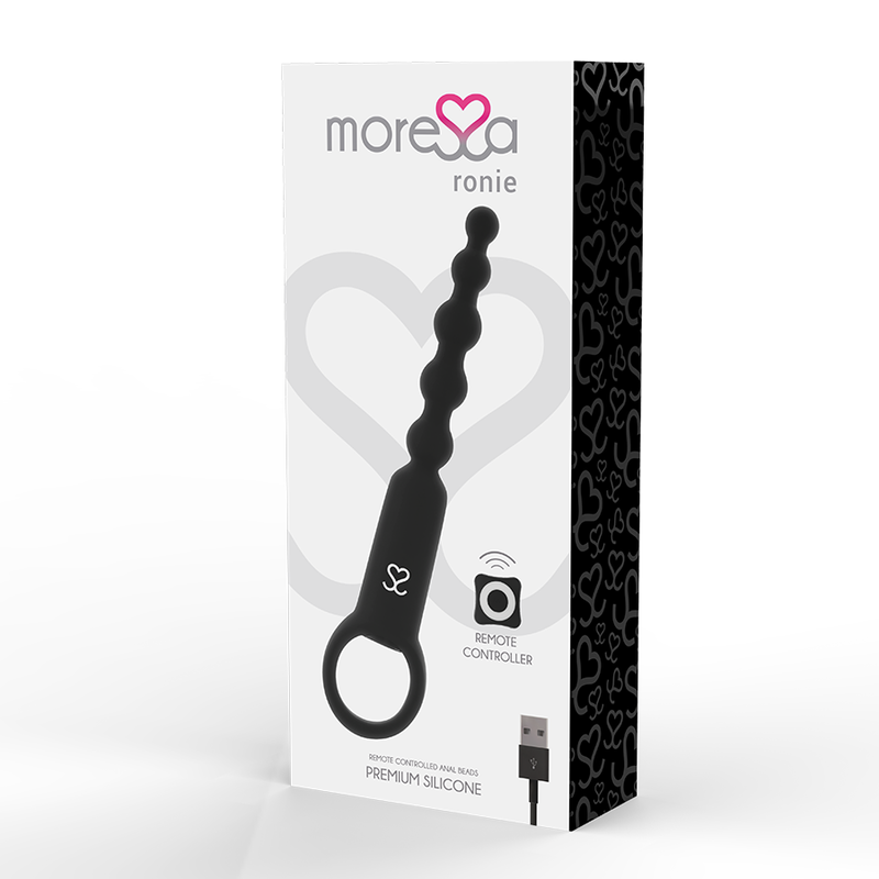 MORESSA - RONIE REMOTE CONTROL BLACK ANAL PLEASURE