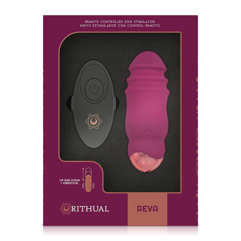 RITHUAL - REVA EGG FERNBEDIENUNG UP&amp;DOWN-SYSTEM + VIBRATION