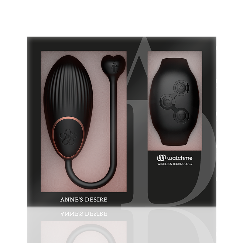 ANNE'S DESIRE - EGG-FERNBEDIENUNGSTECHNOLOGIE WATCHME SCHWARZ