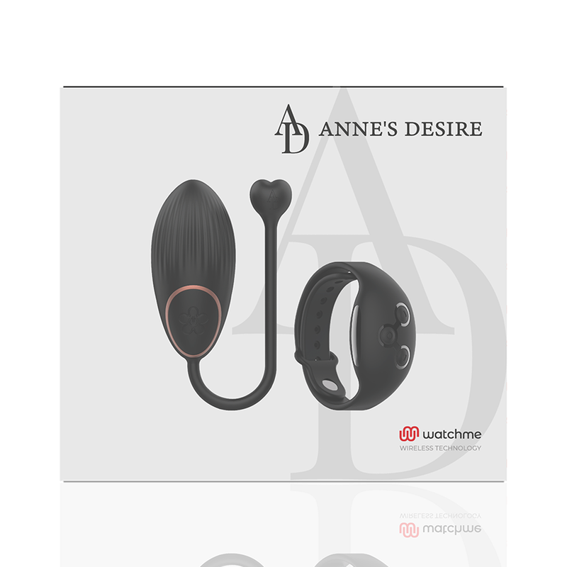 ANNE'S DESIRE - EGG-FERNBEDIENUNGSTECHNOLOGIE WATCHME SCHWARZ