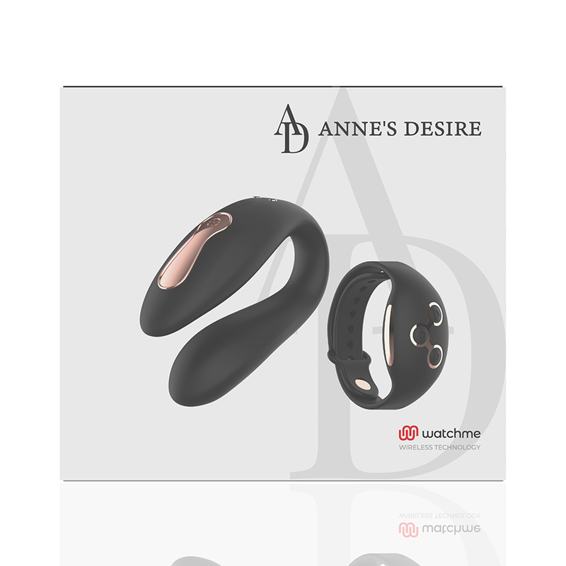 ANNE'S DESIRE - DOPPIO PIACERE TECNOLOGIA WATCHME NERO/ORO