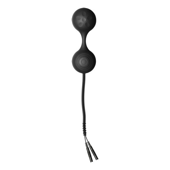 ELECTRASTIM - ESERCIZI PER KEGEL IN SILICONE NERO LULA