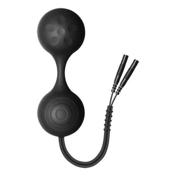 ELECTRASTIM - ESERCIZI PER KEGEL IN SILICONE NERO LULA