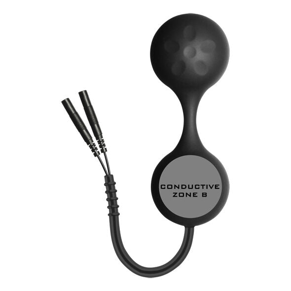 ELECTRASTIM - ESERCIZI PER KEGEL IN SILICONE NERO LULA