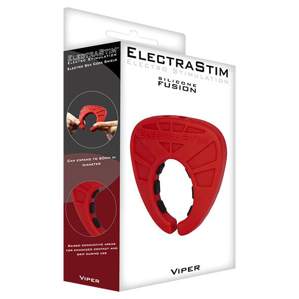 ELECTRASTIM - SILIKONFUSION VIPER COCK SHIELD