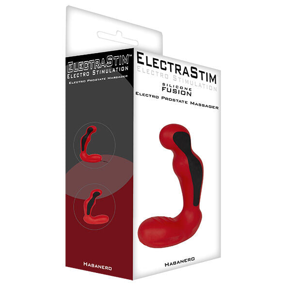 ELECTRASTIM - MASSAGGIATORE PER LA PROSTATA SILICONE FUSION HABANERO