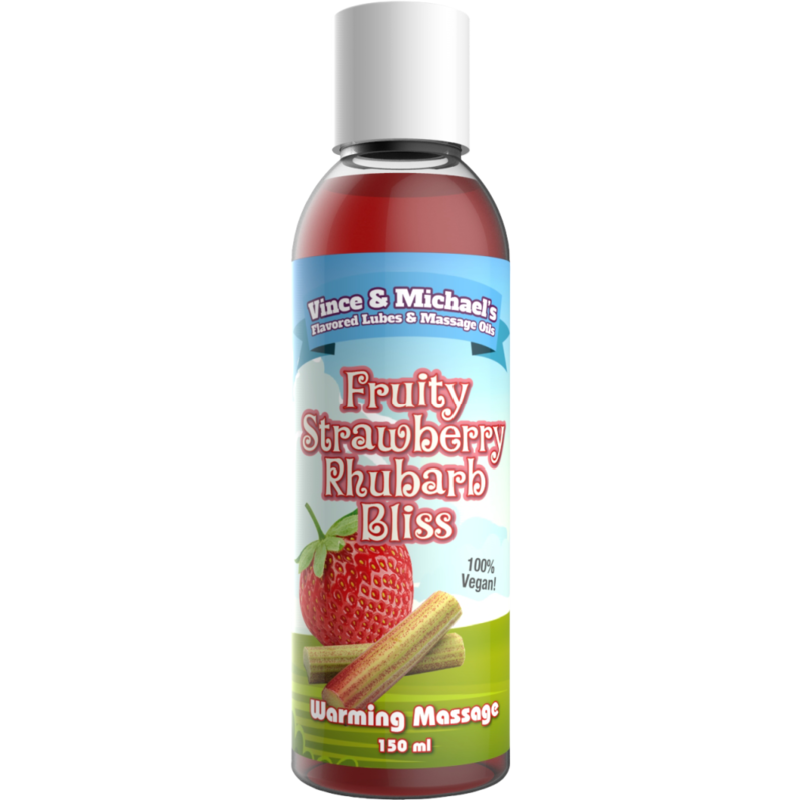 VINCEN & MICHAEL'S - PROFESSIONAL OIL STRAWBERRY AND RHUBARB 150ML