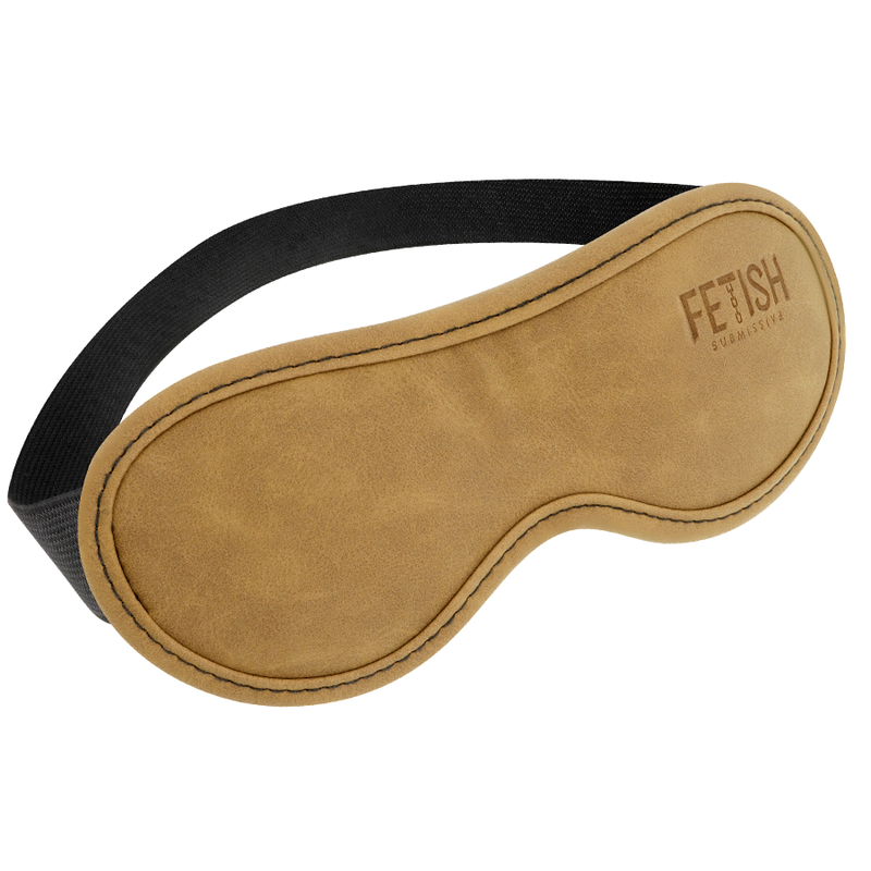 FETISH SUBMISSIVE ORIGEN - MASCHERA IN PELLE VEGANA CON FODERA IN NEOPRENE