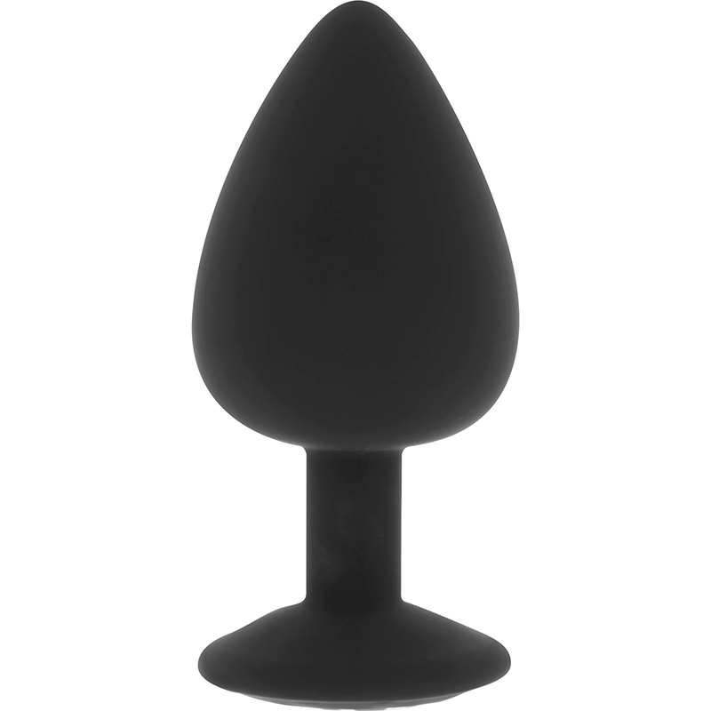 OHMAMA - DIAMANTE SILICONE TAPPO ANALE TAGLIA S 7 CM