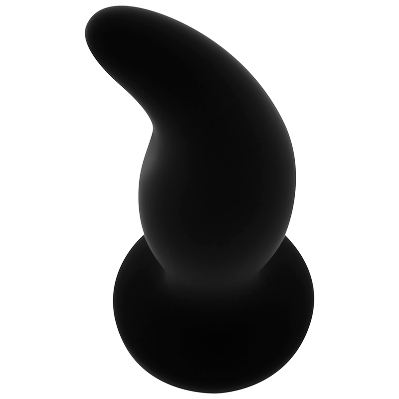 OHMAMA - TAPPO ANALE IN SILICONE CURVO P-POINT 12 CM