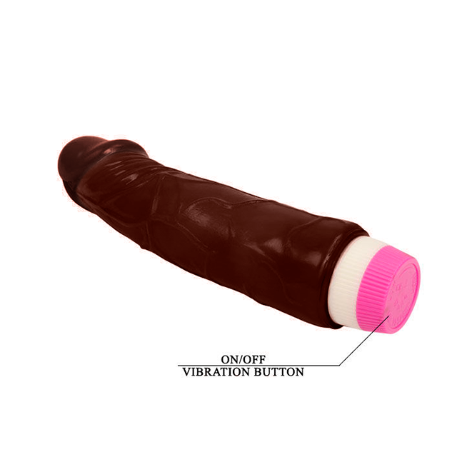 BAILE - WAVES OF PLEASURE VIBRATOR 19,5 CM MULATO